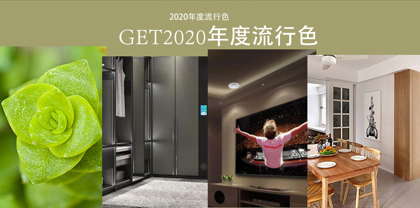 2020年秋冬流行色，板材花色你看好哪款？